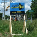 Affichage à Deschaillons-sur-Saint-Laurent