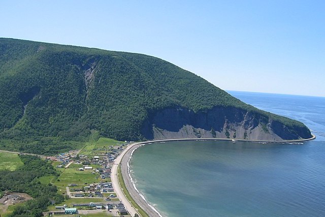 Mont-Saint-Pierre en Gaspésie