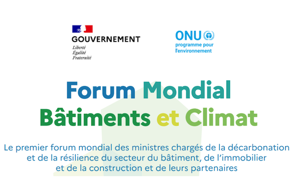 Forum mondial bâtiments et climat, Paris, 2024