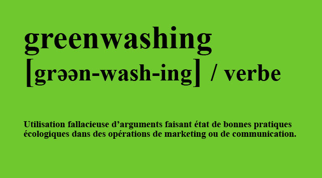 Greenwashing - Éco-blanchiment